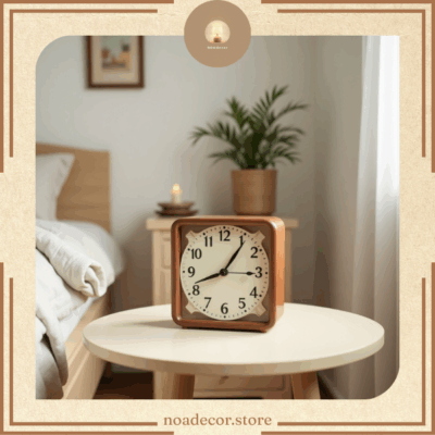 Đồng Hồ Để Bàn “Vintage Tĩnh Lặng”